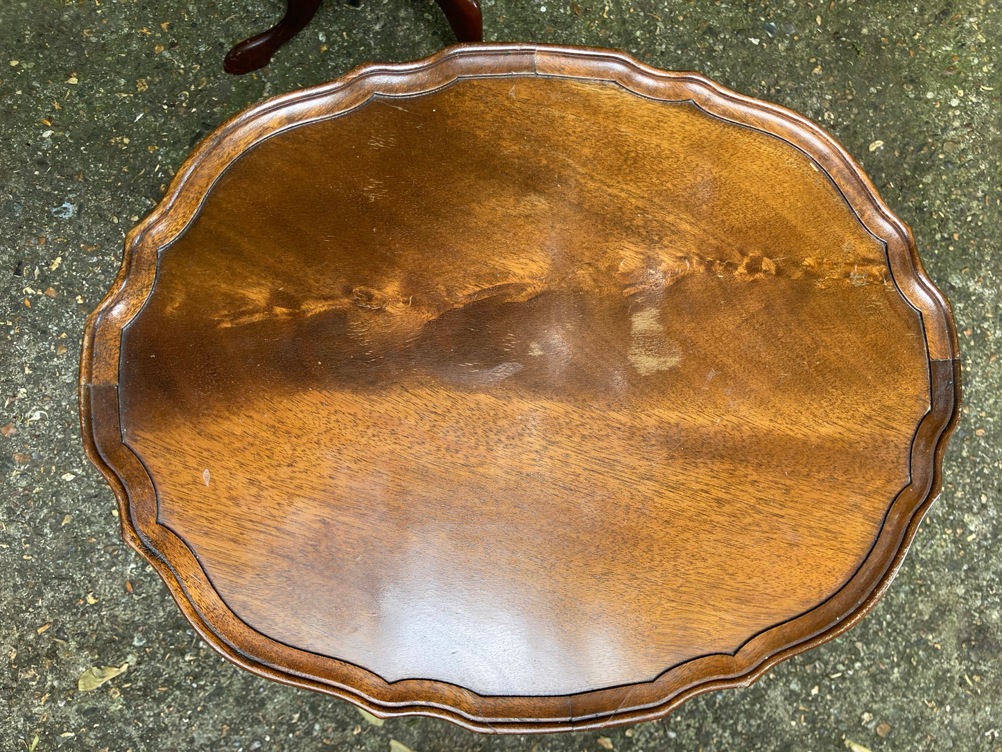Mahogany Oval Wine Table