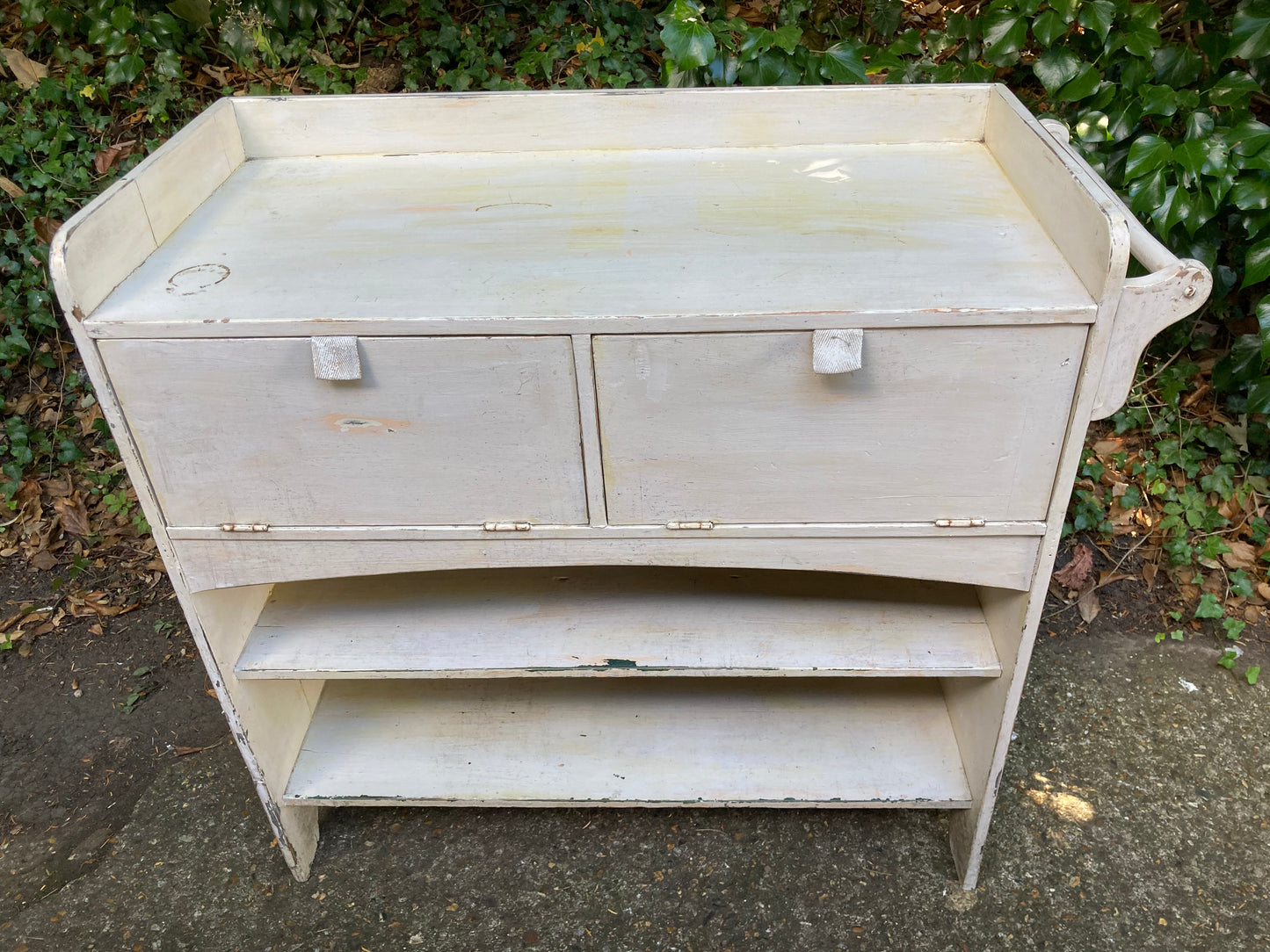 Vintage Painted Potting Table