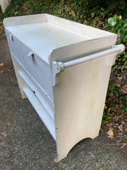 Vintage Painted Potting Table