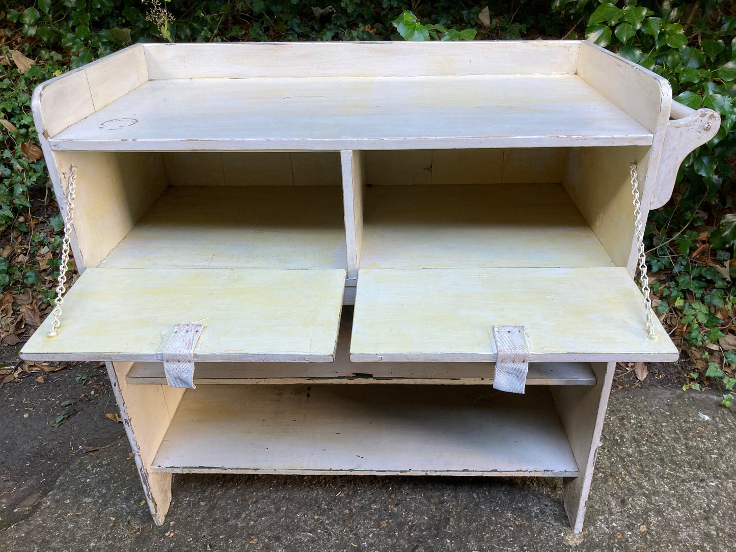Vintage Painted Potting Table