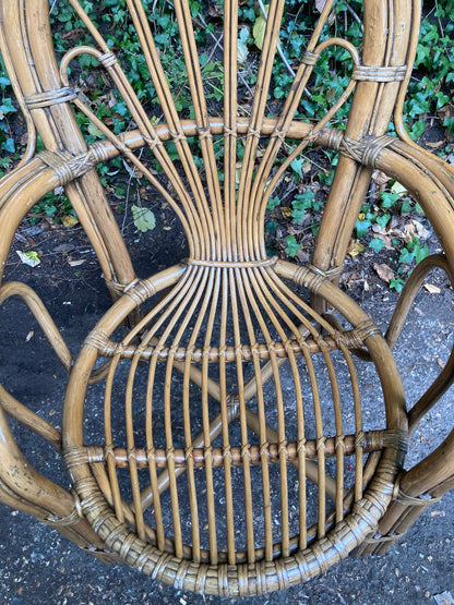 Cane Bamboo Armchair