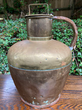 Load image into Gallery viewer, Antique Brass &amp; Copper Milk Or Water Can
