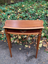 Load image into Gallery viewer, Teak Console Table With A Drawer
