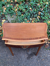 Load image into Gallery viewer, Teak Console Table With A Drawer
