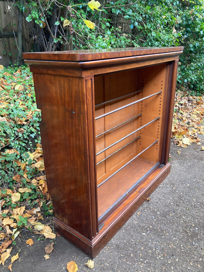 Antique Mahogany Cupboard Converted To Shoe Rack