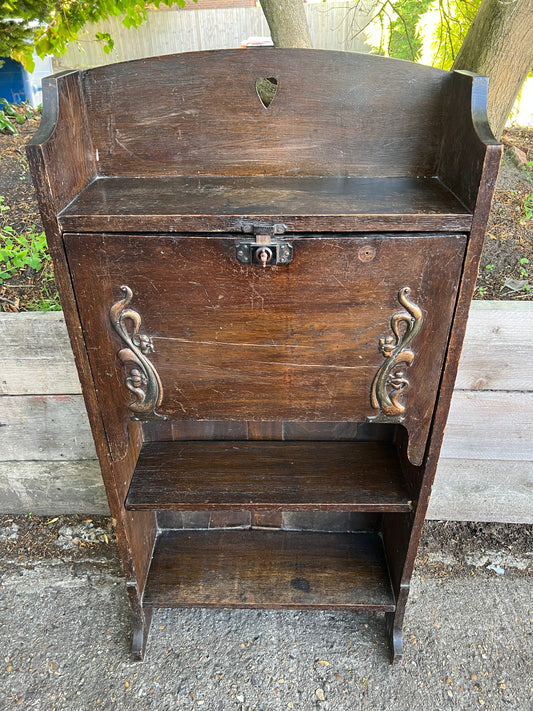 Arts And Crafts Student Bureau/Bookcase Bureau