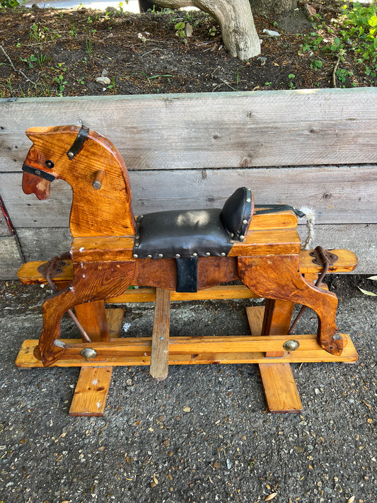 Wooden Rocking Horse