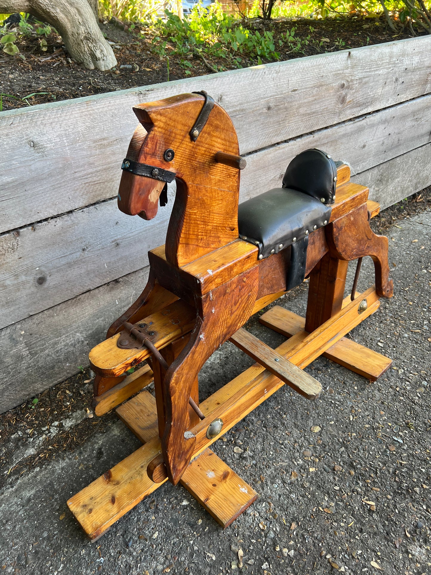 Wooden Rocking Horse