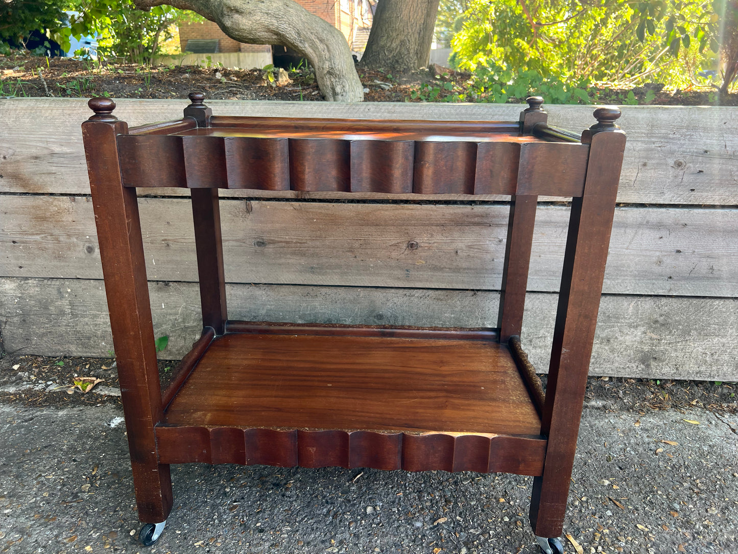 Solid Wood Tea/Drink Trolley