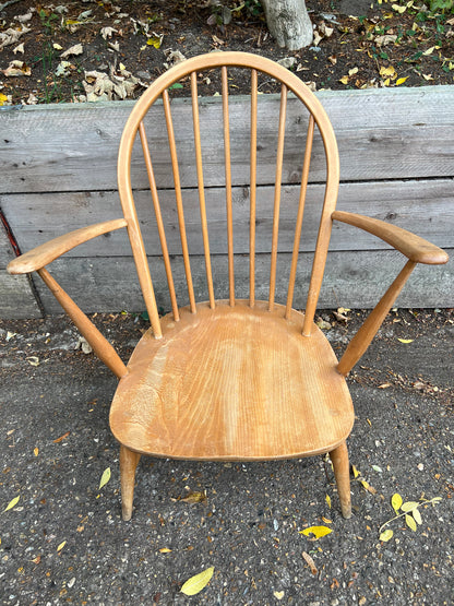 Vintage Blonde Ercol Armchair