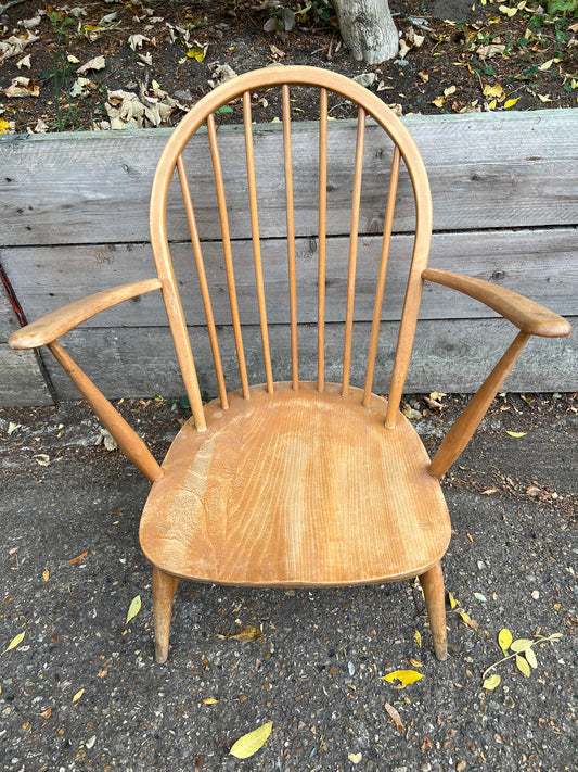 Vintage Blonde Ercol Armchair