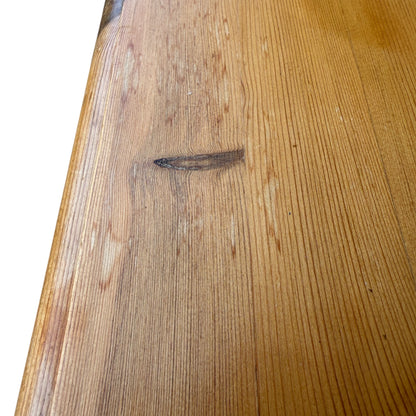 Painted Pine Wine Rack Cabinet with Drawer – Freestanding Bottle Storage Unit