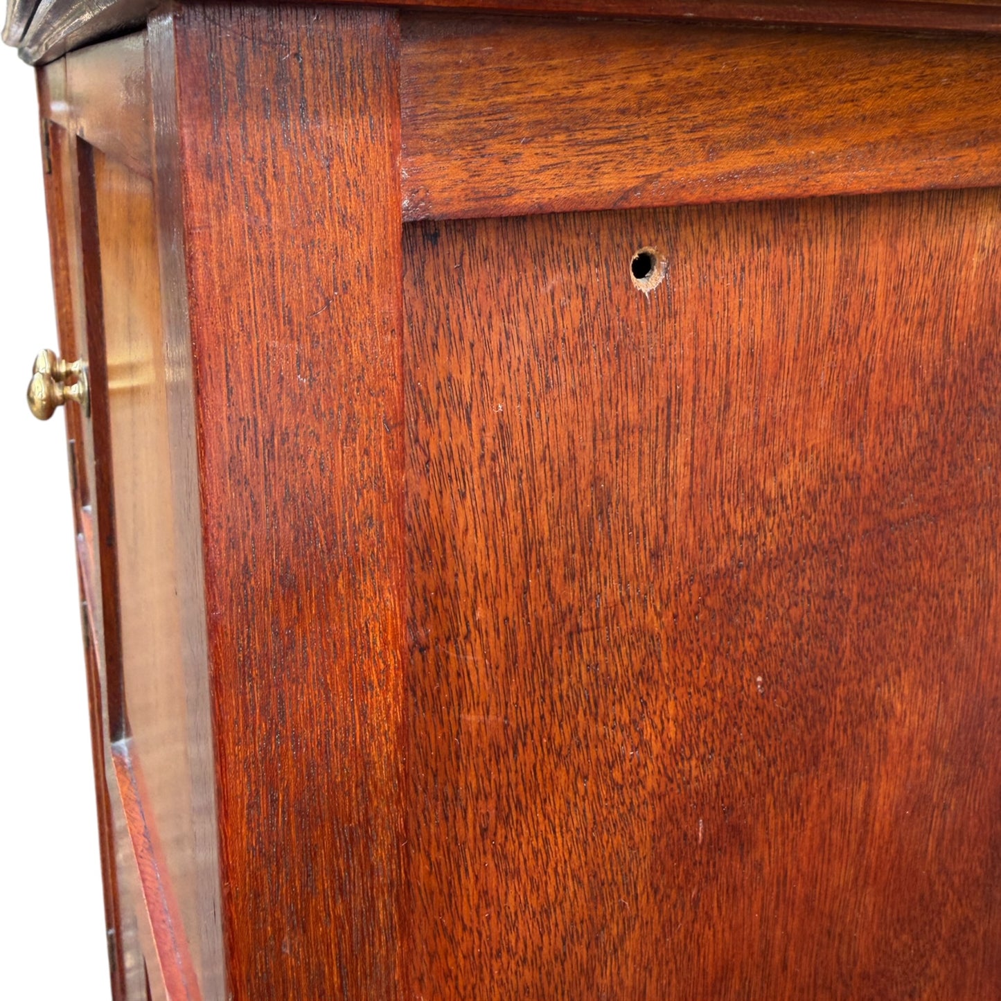 Vintage Mahogany Cocktail Cabinet / Drinks Cabinet – Mid Century Four Door Storage Cupboard