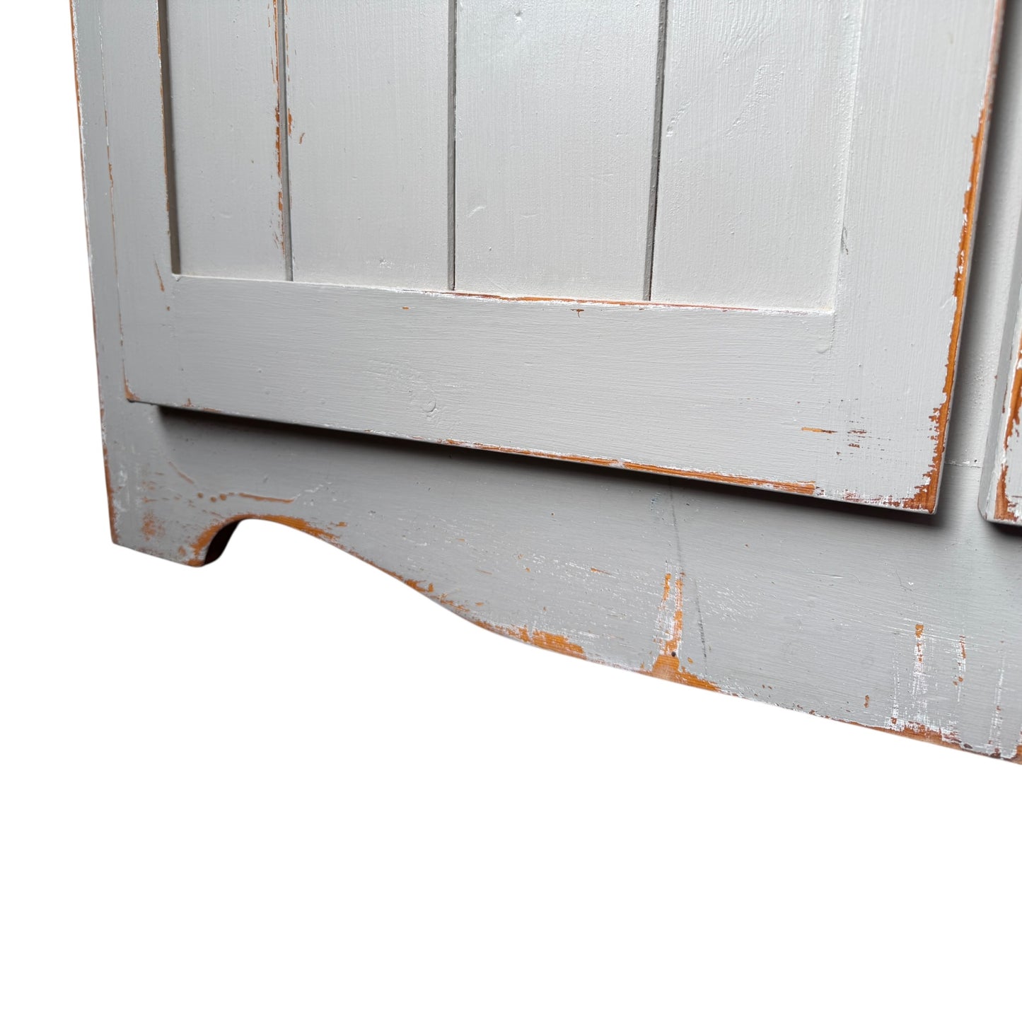 Painted Pine Sideboard / Cupboard – Rustic Farmhouse Cabinet