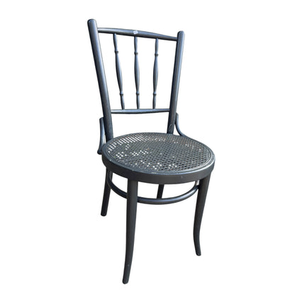 Vintage Bentwood Café Chair – Painted Grey, Bistro / Kitchen Chair