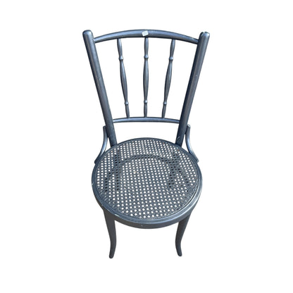 Vintage Bentwood Café Chair – Painted Grey, Bistro / Kitchen Chair