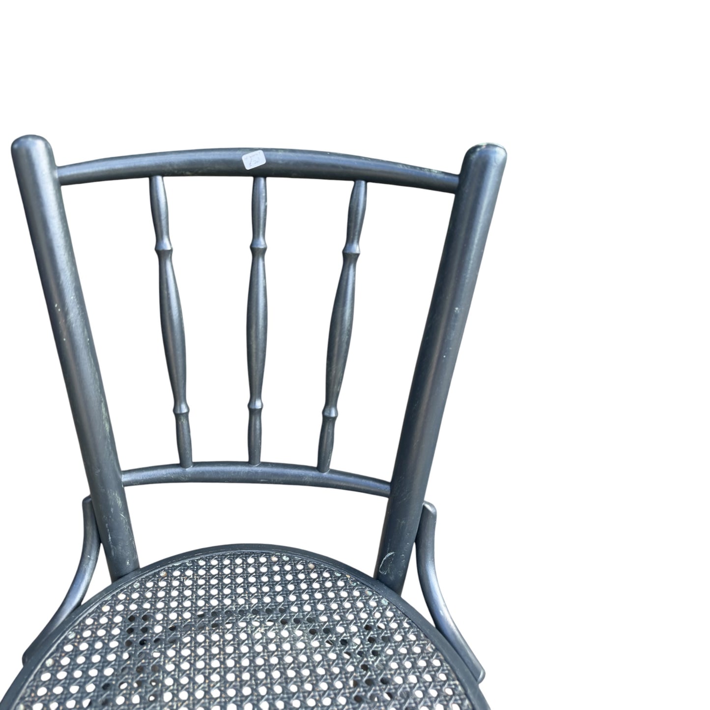 Vintage Bentwood Café Chair – Painted Grey, Bistro / Kitchen Chair