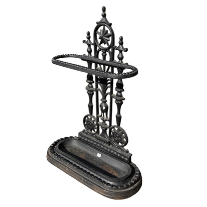 Victorian Style Cast Iron Umbrella Stand / Stick Stand / Hallway Cane Stand