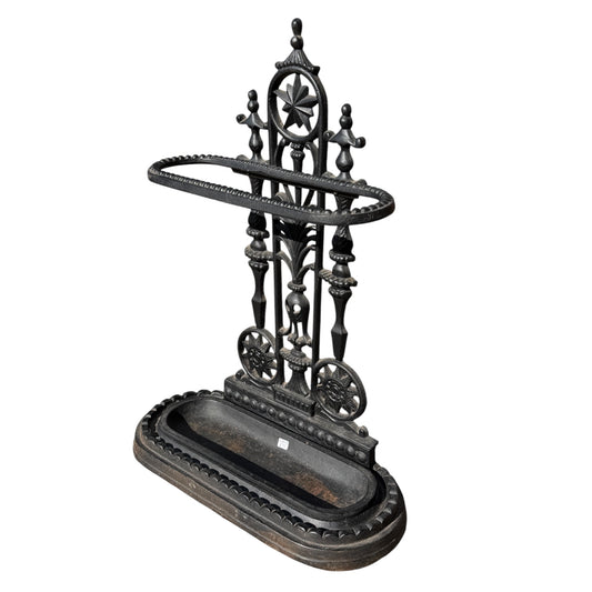 Victorian Style Cast Iron Umbrella Stand / Stick Stand / Hallway Cane Stand