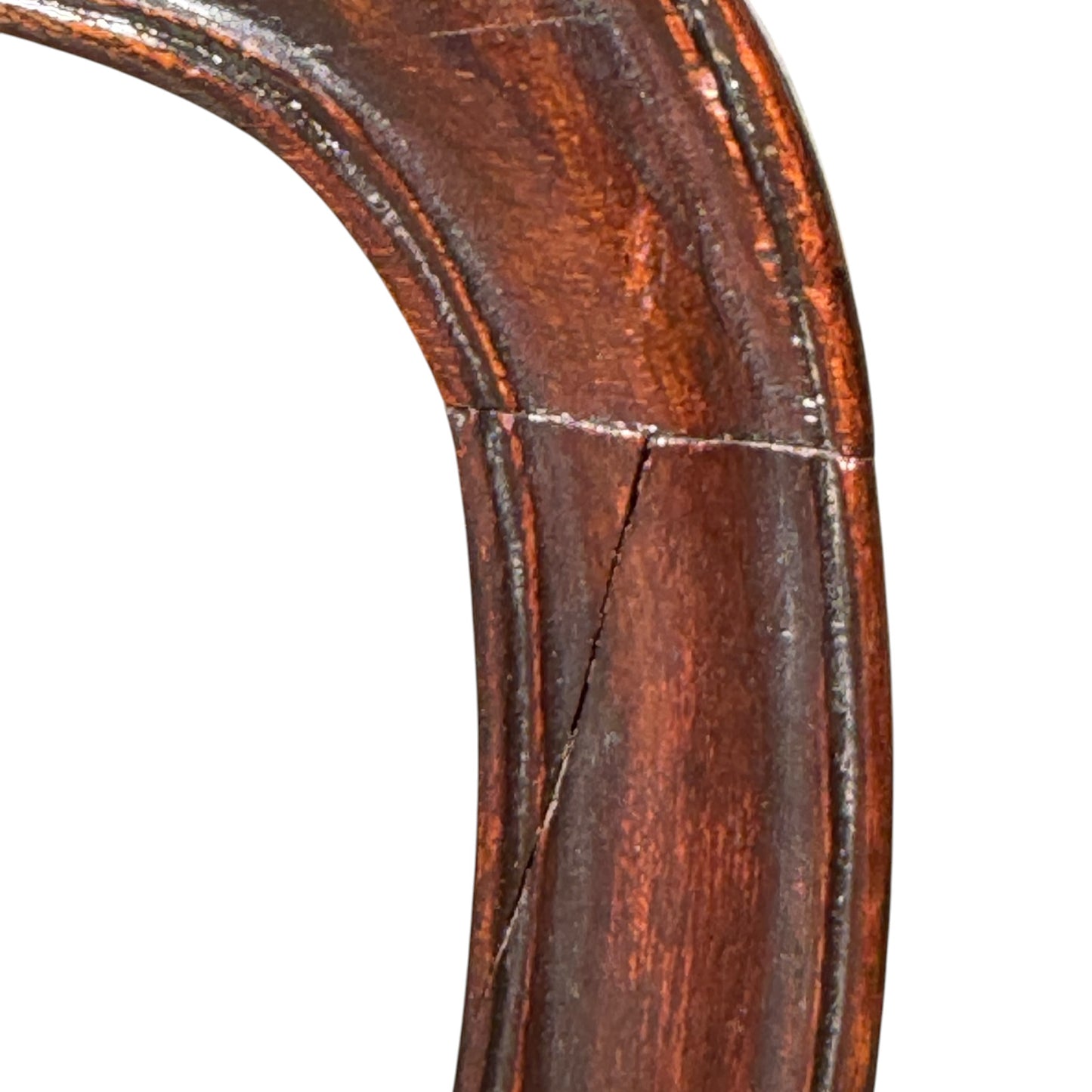 Antique Georgian Style Mahogany Carver Chair - Carved Shield Back Armchair 93cm
