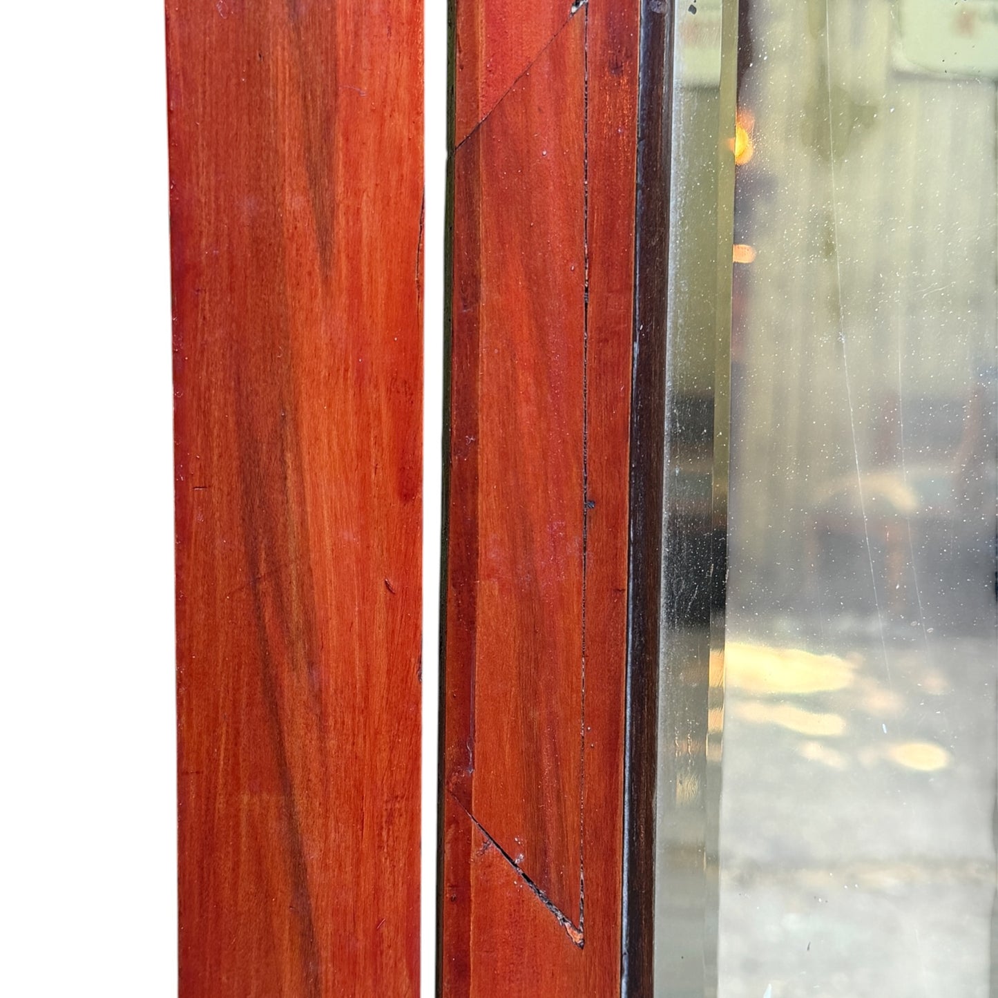 Vintage Full Length Cheval Mirror - Tall Standing Mirror with Jewellery Box