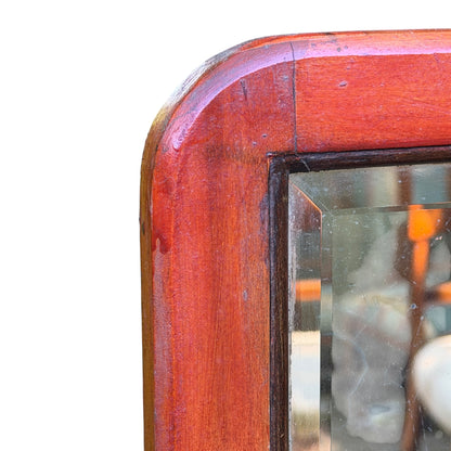 Vintage Full Length Cheval Mirror - Tall Standing Mirror with Jewellery Box