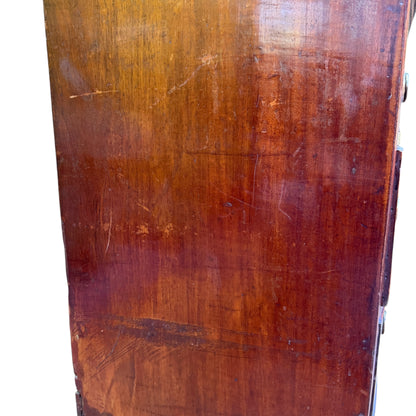 Antique Georgian Mahogany Bow Front Chest of Drawers Regency Style