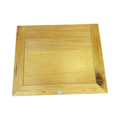 Modern Solid Oak Bedside Chest - 3 Drawer Nightstand Side Table Storage 65cm