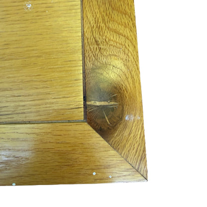 Modern Solid Oak Bedside Chest - 3 Drawer Nightstand Side Table Storage 65cm