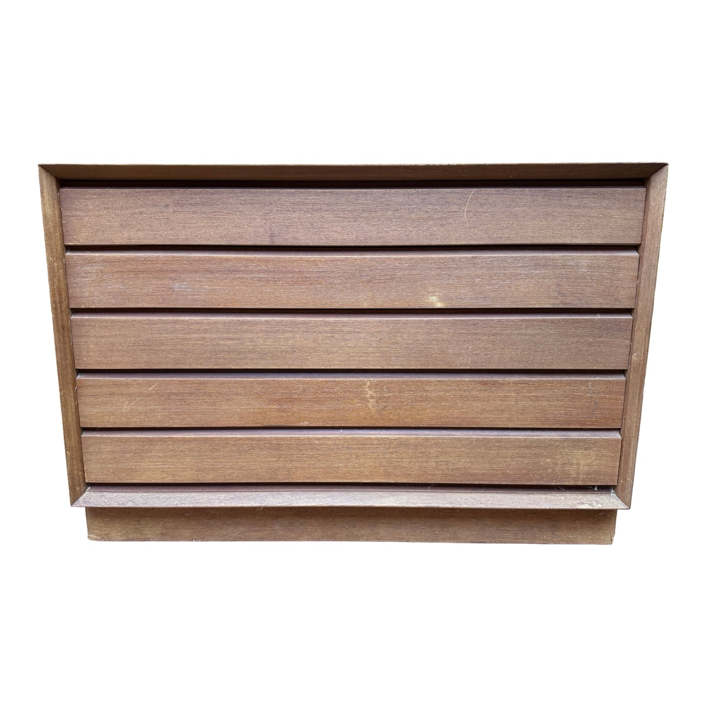 Vintage Mid Century Chest of Drawers - 5 Drawer Teak Dresser - Upcycle Project