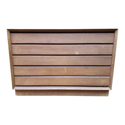 Vintage Mid Century Chest of Drawers - 5 Drawer Teak Dresser - Upcycle Project
