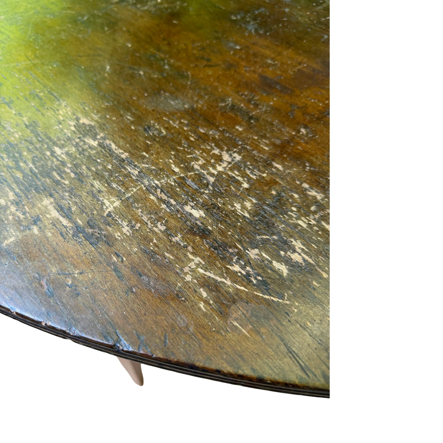 Antique Georgian Demi-Lune Mahogany Console Table - Large Half Moon Side Table