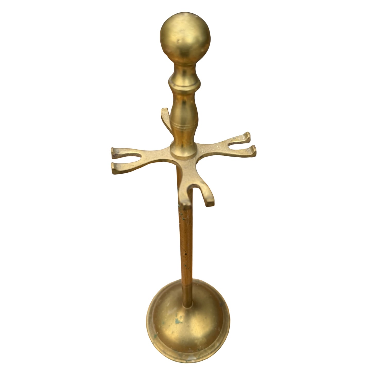 Modern Brass Fireplace Companion Set - 3 Piece Tool Kit 41cm