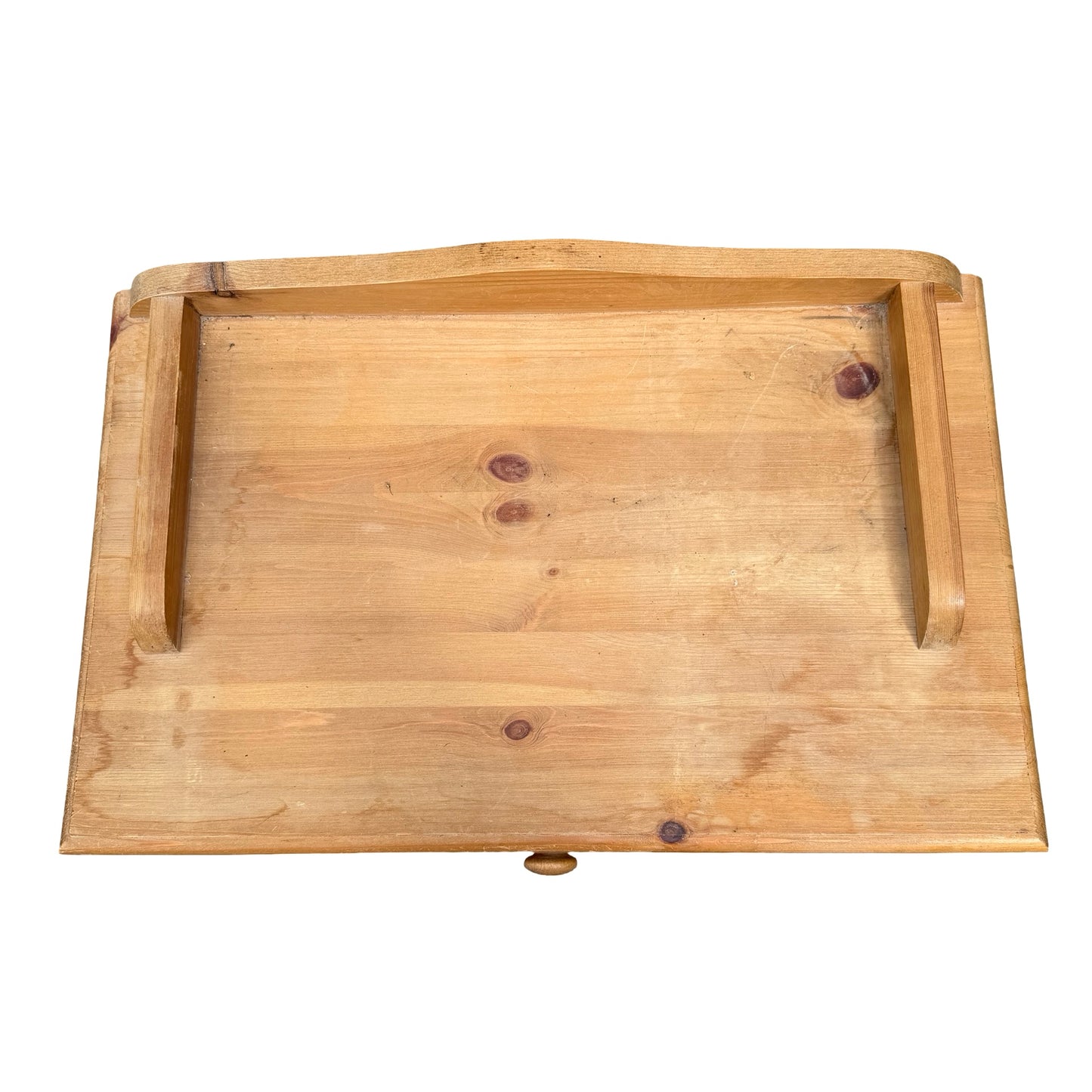 Contemporary Pine Side Table - Gallery Top Console Washstand Style Hall Table