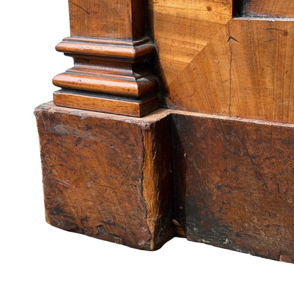 Antique Victorian Flame Mahogany Sideboard - Chiffonier Buffet Cupboard