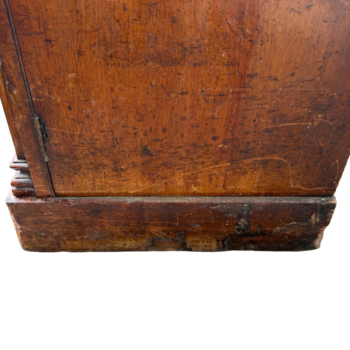 Antique Victorian Flame Mahogany Sideboard - Chiffonier Buffet Cupboard