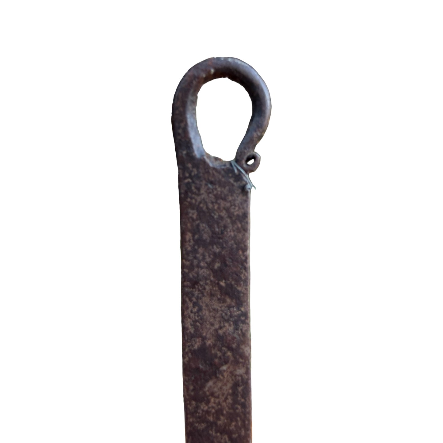 Antique Wrought Iron Butter or Pastry Stamp? - Primitive Kitchenalia 44cm