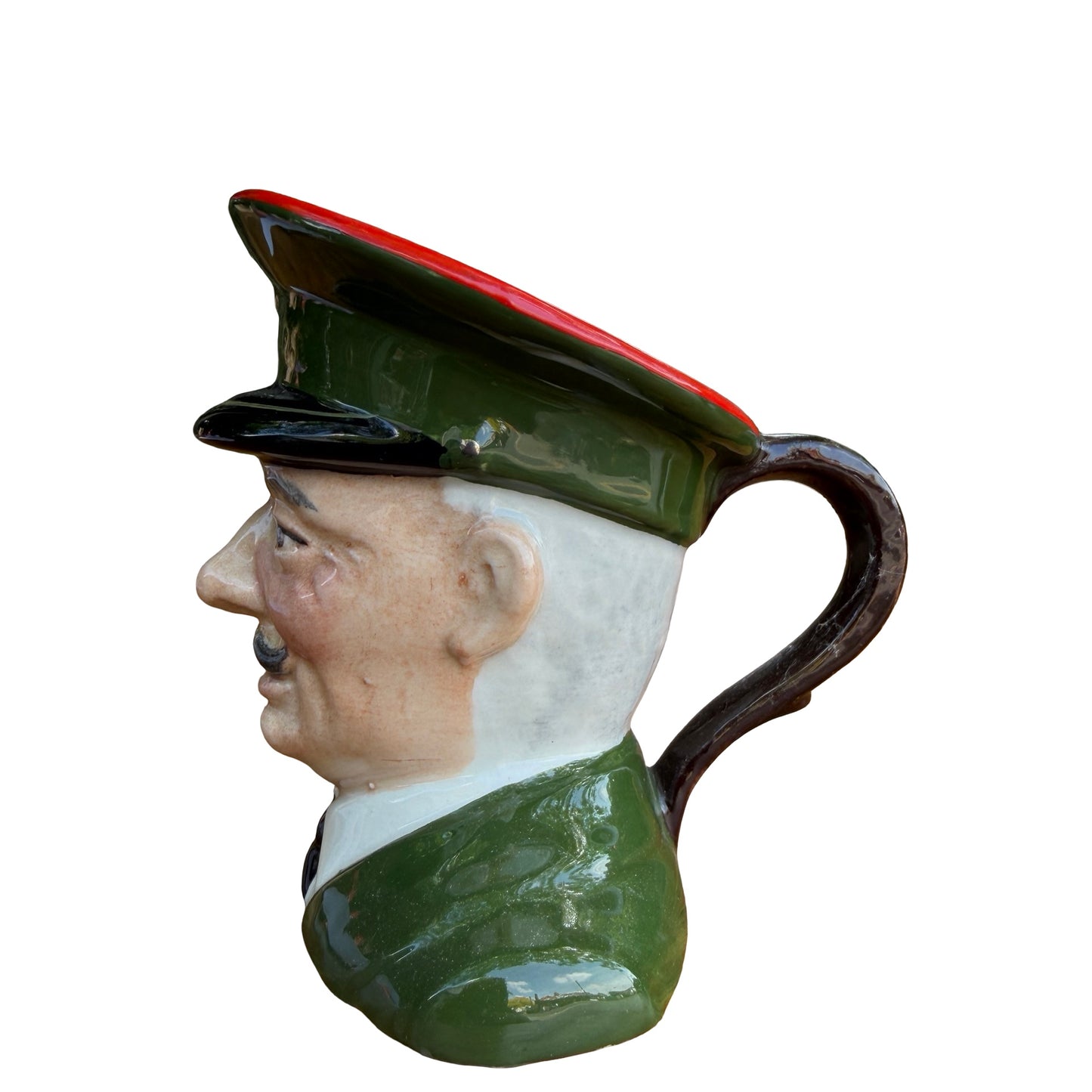 Vintage Carlton Ware Harrods Doorman Character Jug - Toby Jug 11cm