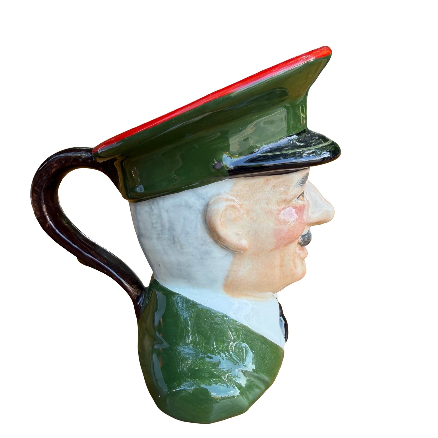 Vintage Carlton Ware Harrods Doorman Character Jug - Toby Jug 11cm