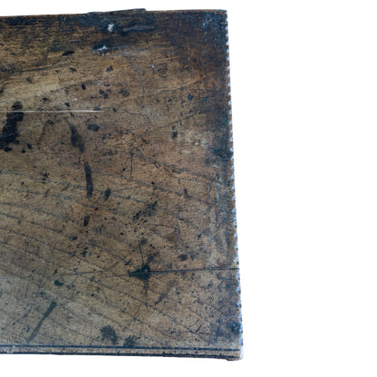 Antique 17th Century Welsh Oak Bible Box - Rare Early Vernacular Coffer
