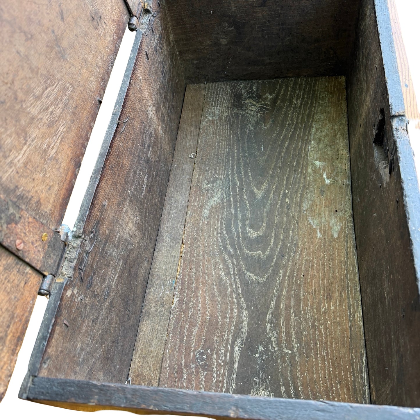 Antique 17th Century Welsh Oak Bible Box - Rare Early Vernacular Coffer