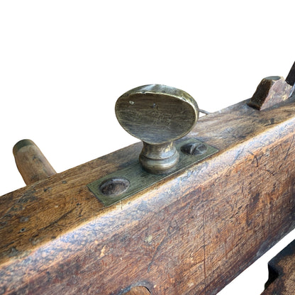 Antique A.E. Green Wooden Plough Plane - Vintage Joinery Tool 20cm