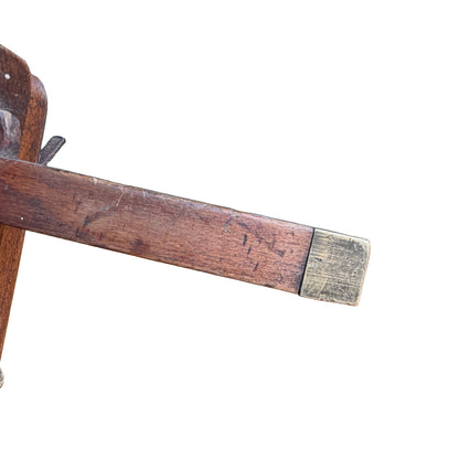 Antique A.E. Green Wooden Plough Plane - Vintage Joinery Tool 20cm