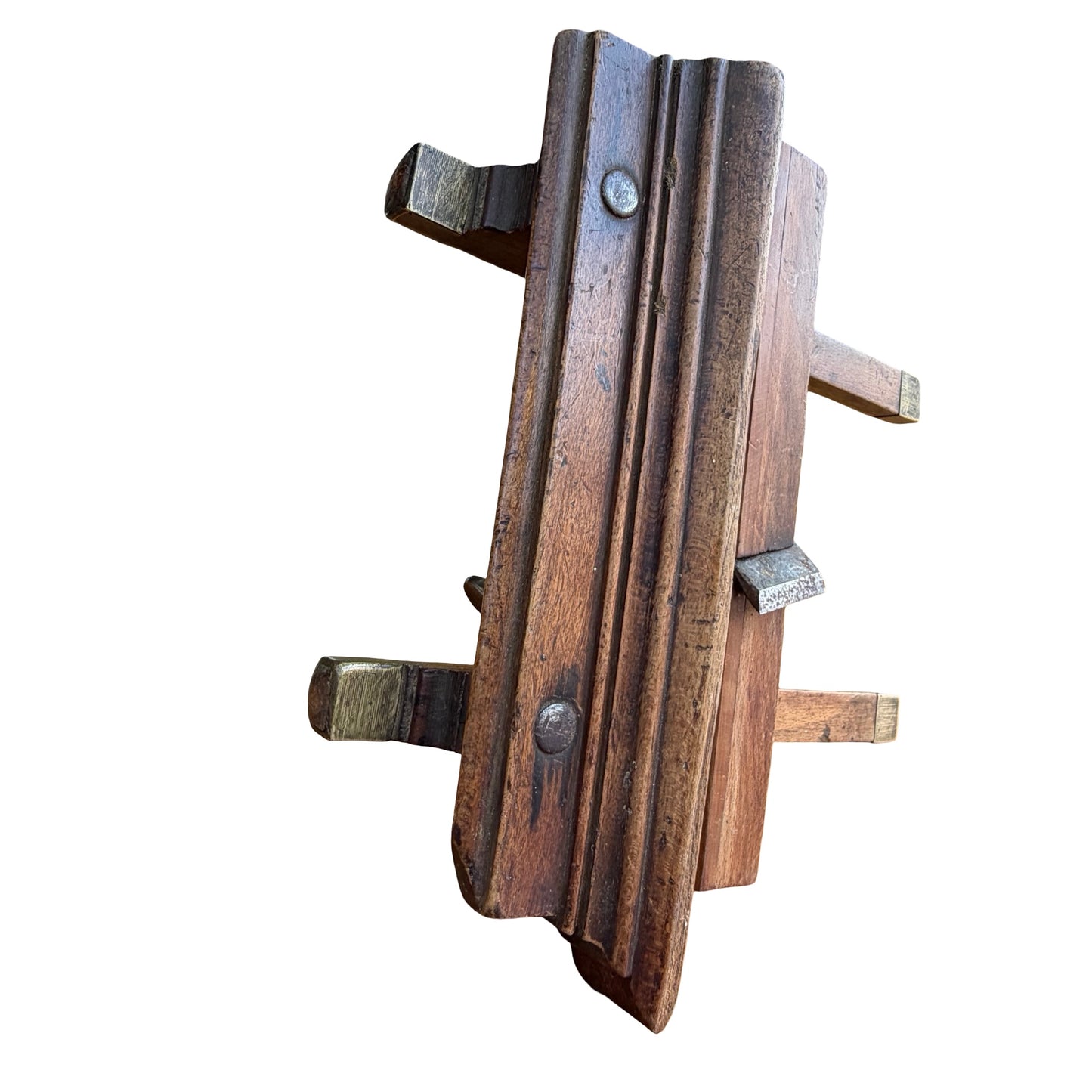 Antique A.E. Green Wooden Plough Plane - Vintage Joinery Tool 20cm