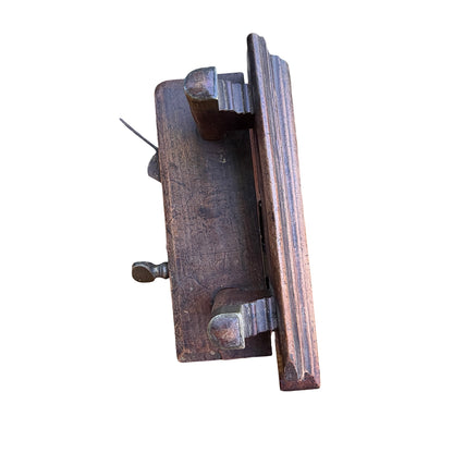 Antique A.E. Green Wooden Plough Plane - Vintage Joinery Tool 20cm