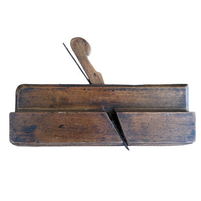 Antique G. Hawley Wooden Moulding Plane - Vintage Joinery Tool 24cm