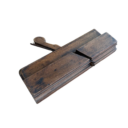 Antique G. Hawley Wooden Moulding Plane - Vintage Joinery Tool 24cm