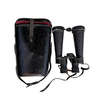Vintage Barr & Stroud CF30 7x Naval Binoculars - 1930s Marine Optics