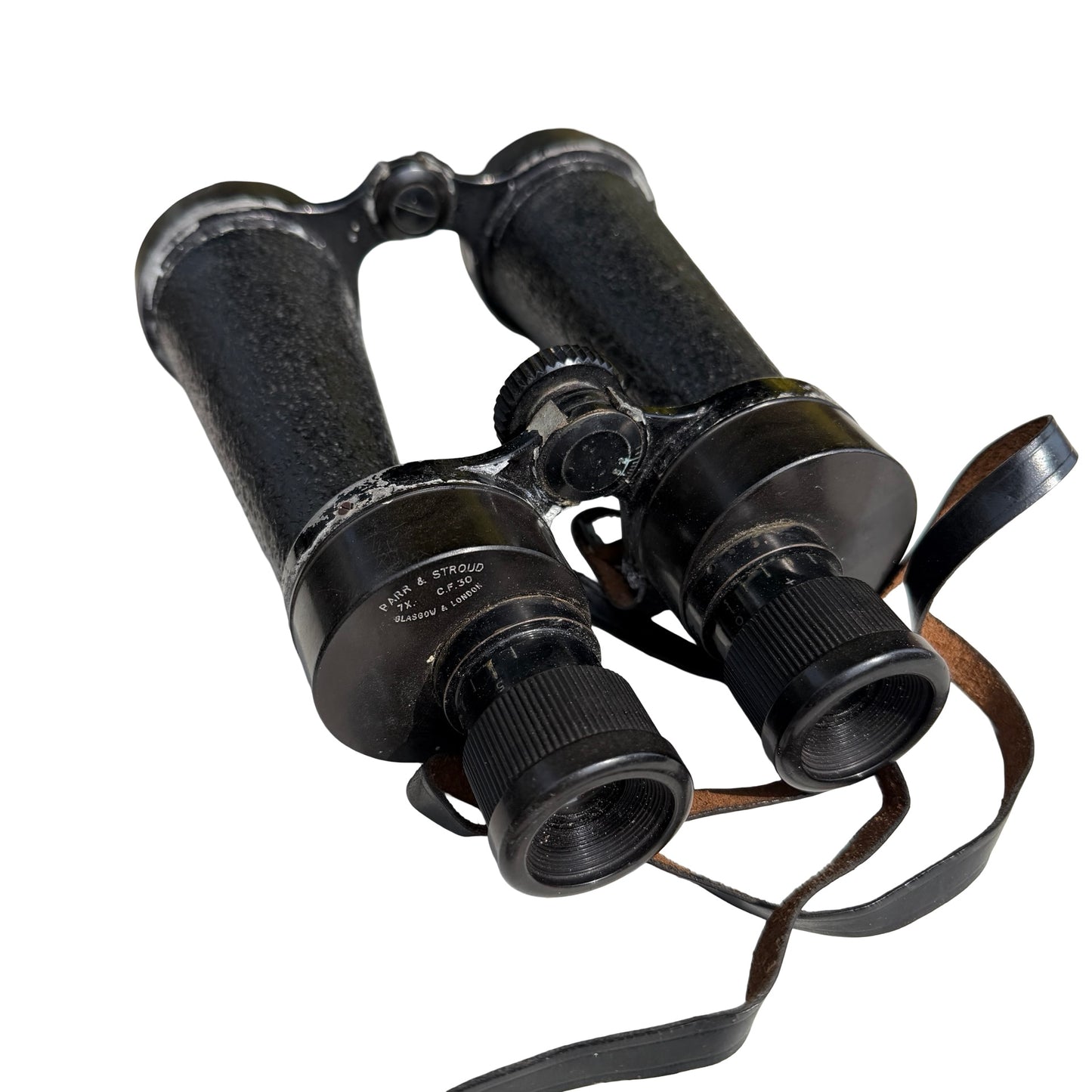 Vintage Barr & Stroud CF30 7x Naval Binoculars - 1930s Marine Optics