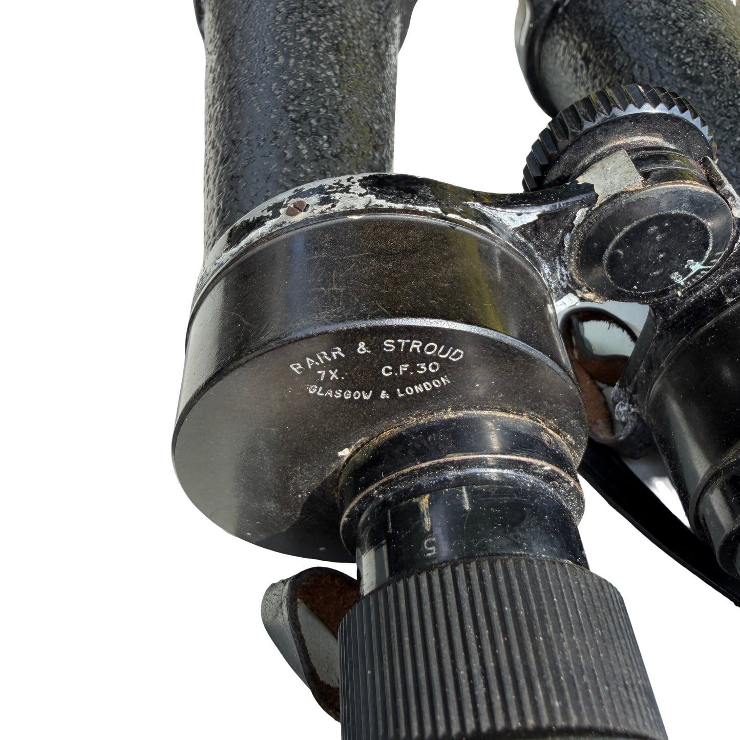 Vintage Barr & Stroud CF30 7x Naval Binoculars - 1930s Marine Optics